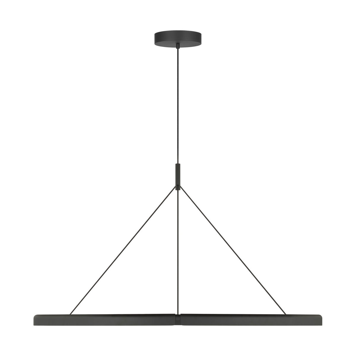 Visual Comfort Modern - PBCH80527B - LED Chandelier - Cloak - Nightshade Black