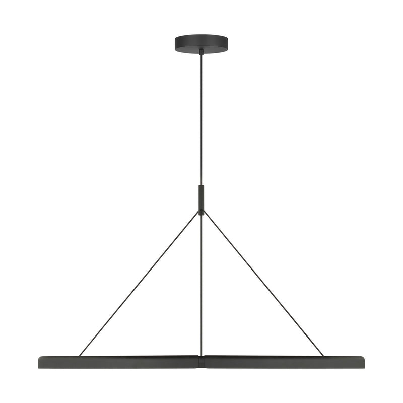 Visual Comfort Modern - PBCH80527B - LED Chandelier - Cloak - Nightshade Black