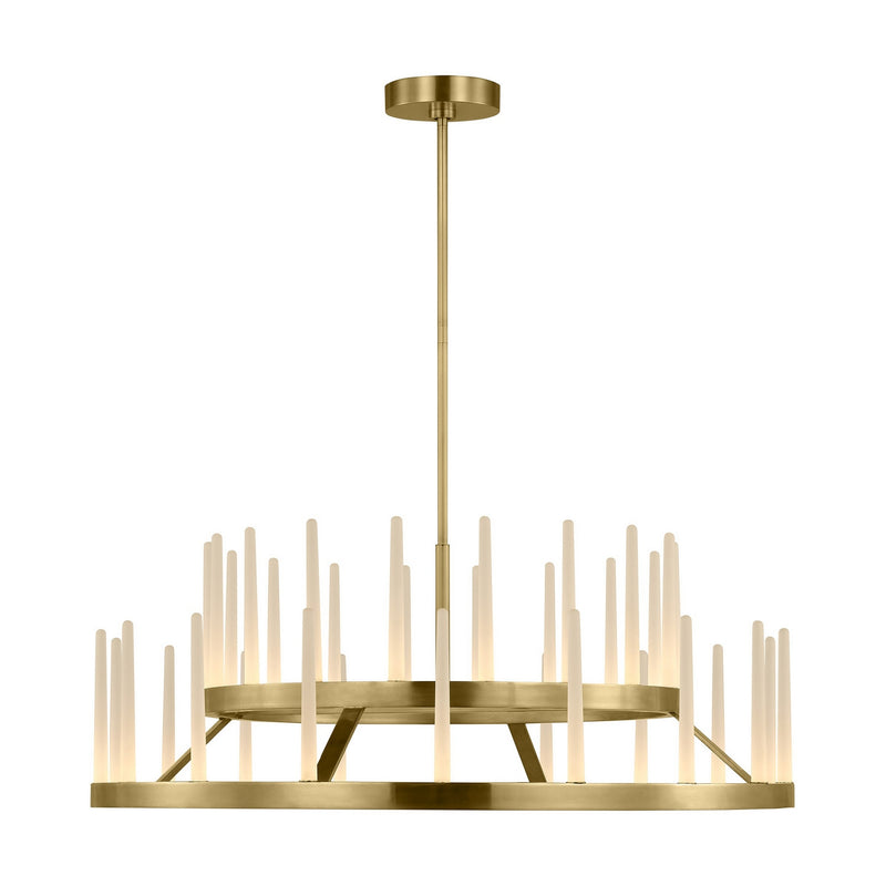 Visual Comfort Modern - SLCH81022HABEG - LED Chandelier - Sagrada - Hand-Rubbed Antique Brass
