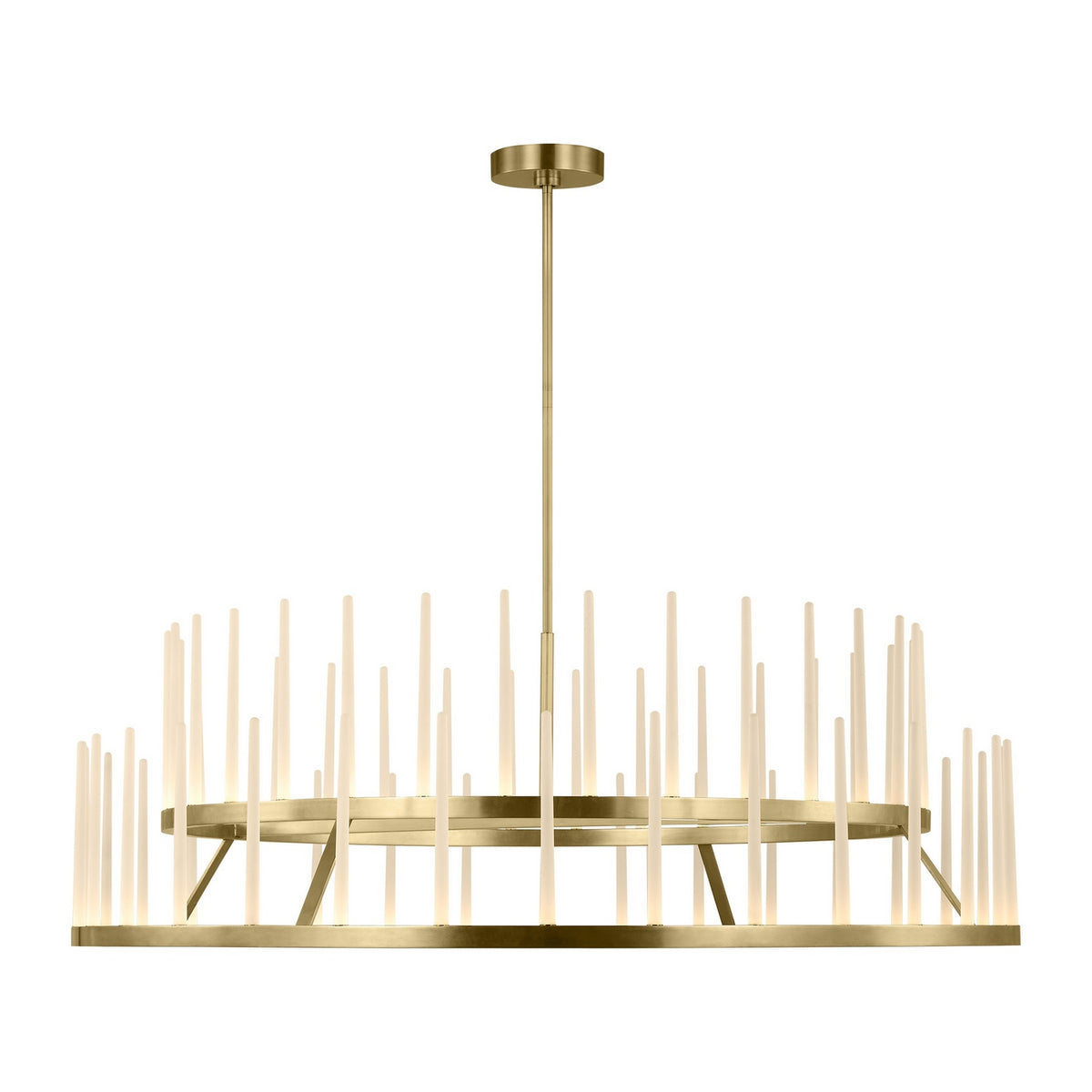 Visual Comfort Modern - SLCH81222HABEG - LED Chandelier - Sagrada - Hand-Rubbed Antique Brass