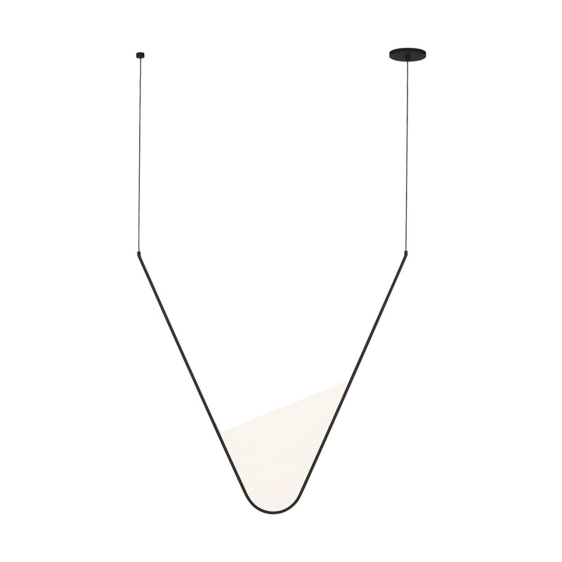 Visual Comfort Modern - SLCH836SCTB - LED Chandelier - Mizu - Nightshade Black
