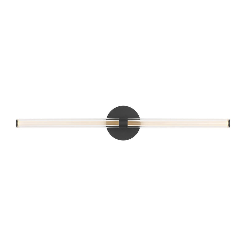 Visual Comfort Modern - SLV84327BCA - LED Vanity - Reiya Round - Nightshade Black