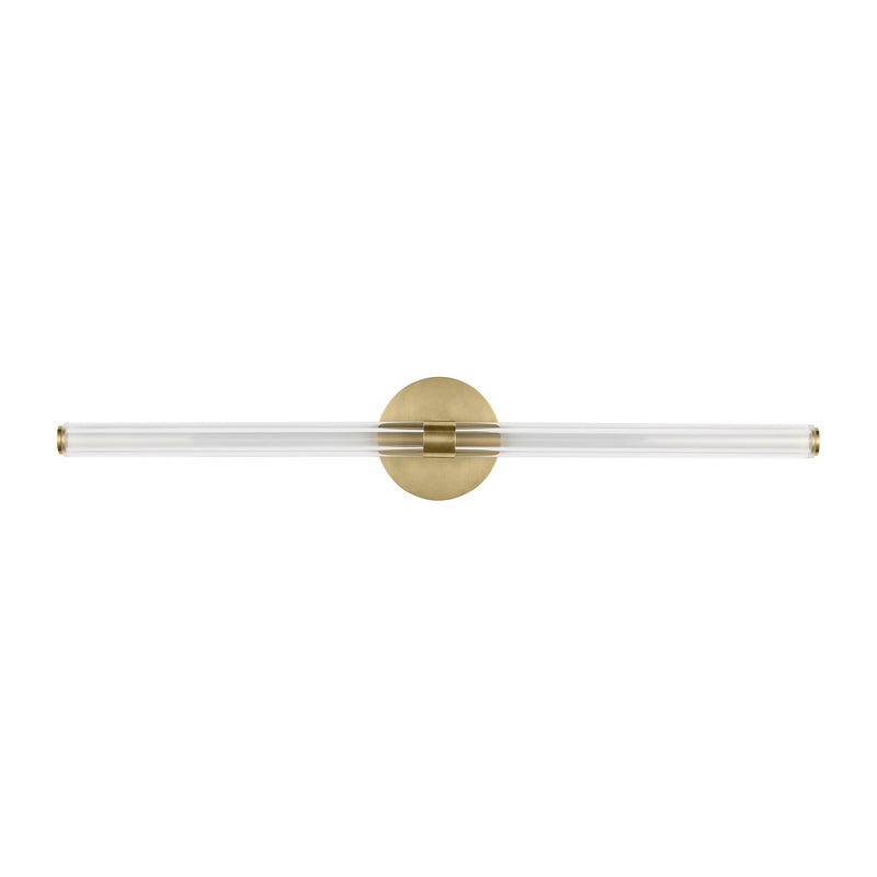 Visual Comfort Modern - SLV84327HABCA - LED Vanity - Reiya Round - Hand-Rubbed Antique Brass