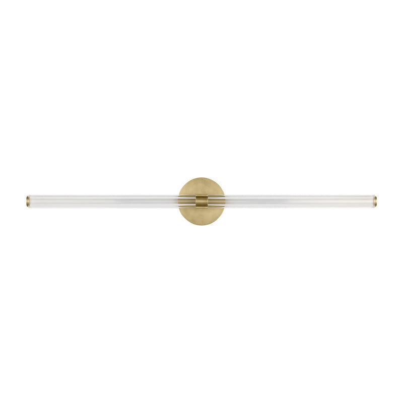 Visual Comfort Modern - SLV84427HABCA - LED Vanity - Reiya Round - Hand-Rubbed Antique Brass