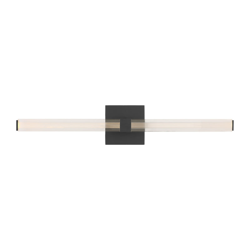 Visual Comfort Modern - SLV84627BCA - LED Vanity - Reiya Square - Nightshade Black