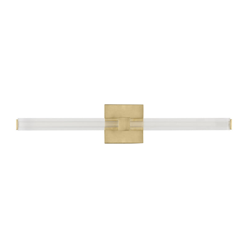 Visual Comfort Modern - SLV84627HABCA - LED Vanity - Reiya Square - Hand-Rubbed Antique Brass