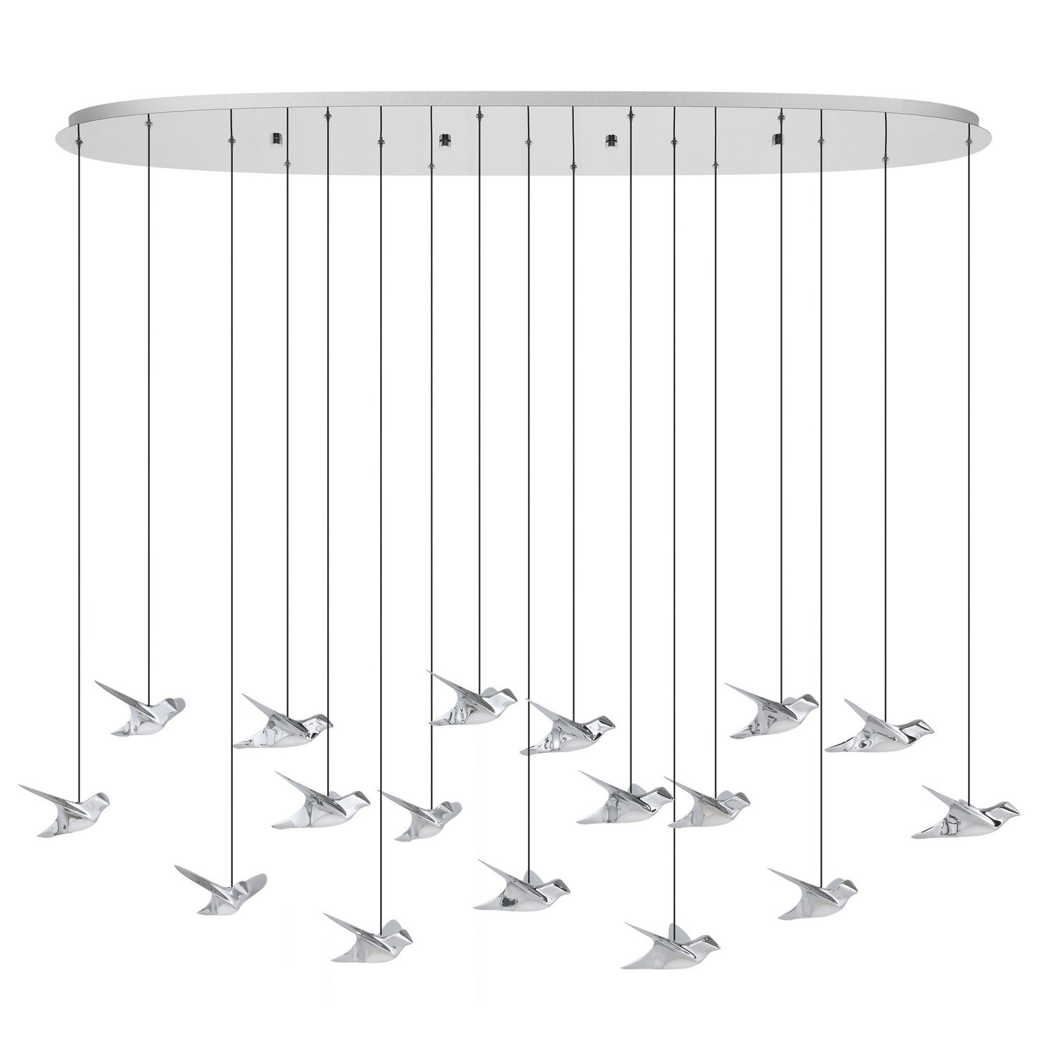 Eglo USA - 390403A - LED Linear Pendant - Paratebueno - Chrome