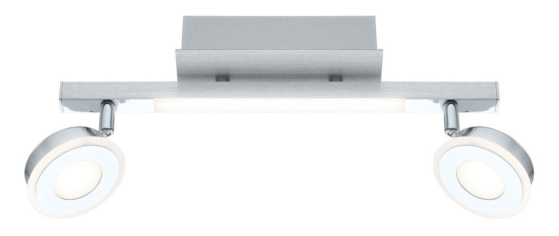 Eglo USA - 95997A - LED Fixed Track Light - Cardillio - Brushed Aluminum & Chrome