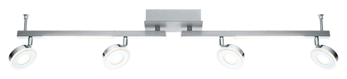 Eglo USA - 95999A - LED Fixed Track Light - Cardillio - Brushed Aluminum & Chrome