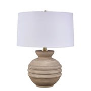 Forty West - 720155 - One Light Table Lamp - Betty - Taupe
