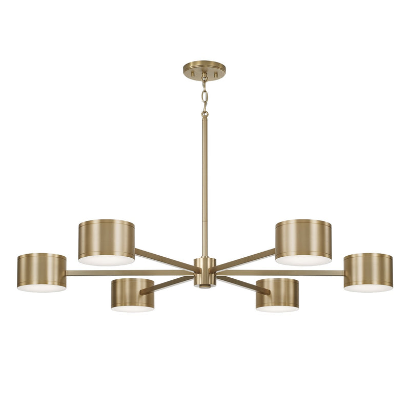 Capital Lighting - 460901AD - LED Chandelier - Henley - Aged Brass