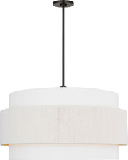 Visual Comfort Studio - EP1196AI - Six Light Hanging Shade - Belaro - Aged Iroged Iron