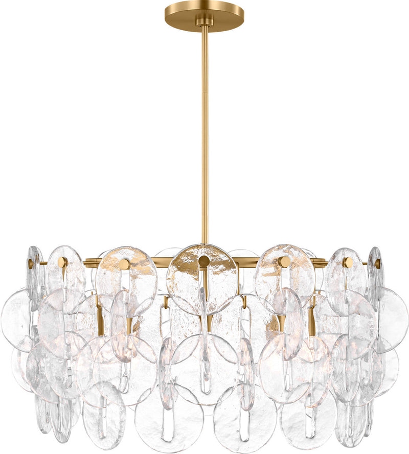 Visual Comfort Studio - KSC1165BBS - Five Light Chandelier - Candace - Burnished Brass/Burnished Brass
