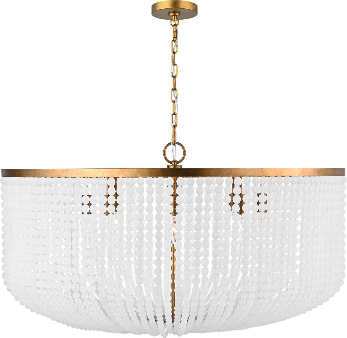 Visual Comfort Studio - LXC1158VGD - Eight Light Chandelier - Bellecour - Vintage Gild/Vintage Gild