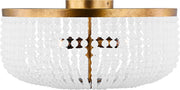 Visual Comfort Studio - LXF1014VGD - Four Light Flush Mount - Bellecour - Vintage Gild/Vintage Gild