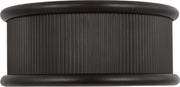 Visual Comfort Studio - PCF1033AI - Three Light Flush Mount - Ritz - Aged Iroged Iron