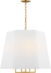 Visual Comfort Studio - PCP1004GD - Four Light Hanging Shade - Lille - Gild/Gild