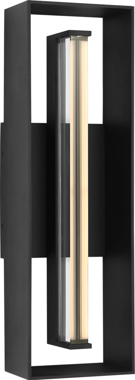 Visual Comfort Studio - SLO1351TXB - LED Lantern - Abner - Textured Black/Textured Black