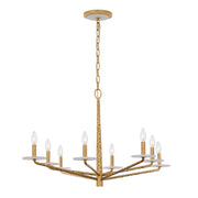 Savoy House - 1-1965-8-60 - Eight Light Chandelier - Judi - Distressed Gold