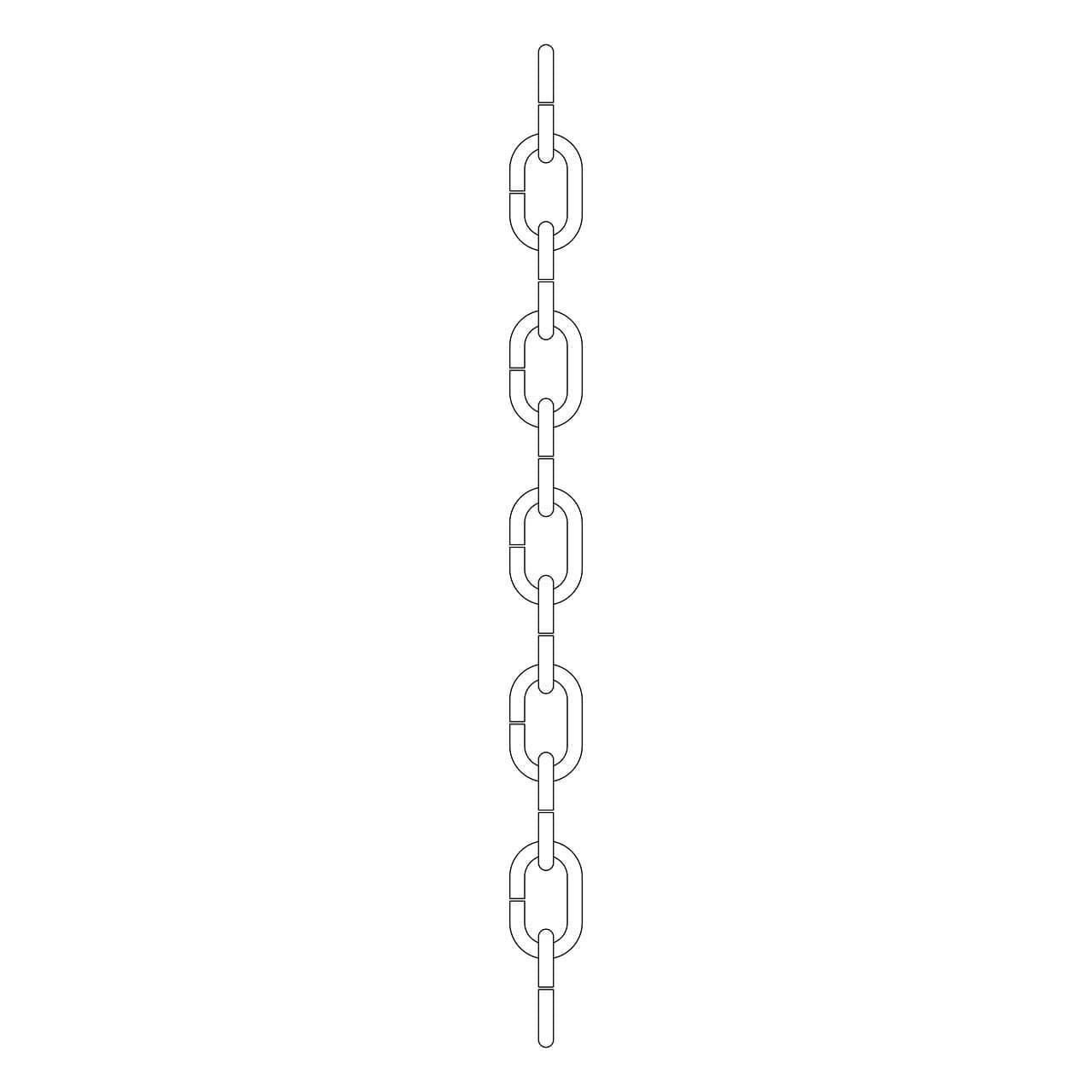 Kichler - 2996ACO - Chain - Accessory - Antique Copper