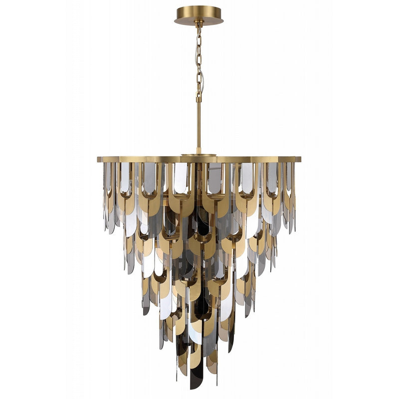 Avenue Lighting - HF7173-AGB - 25 Light Pendant - Paramount - Aged Brass