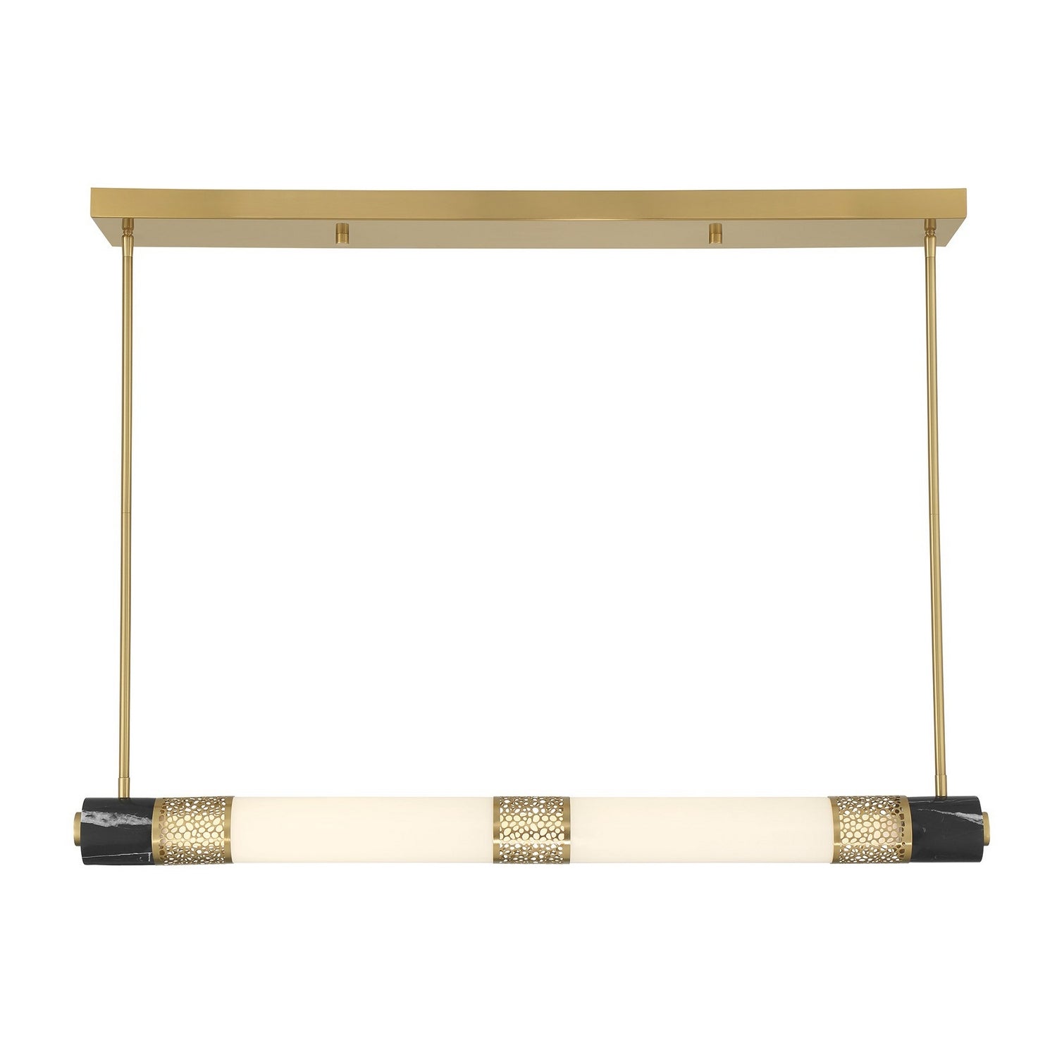 Savoy House - 1-2917-1-322 - LED Linear Chandelier - Farrell - Warm Brass