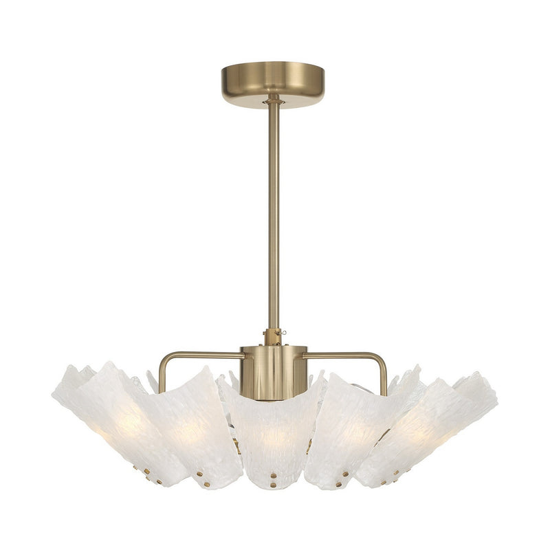 Savoy House - 32-FD-465-127 - 12 Light Fan D'Lier - Celina - Noble Brass