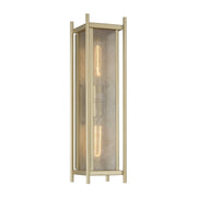 Savoy House - 5-3805-344 - Two Light Outdoor Wall Lantern - Jacobs - Serene Brass