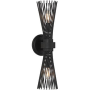 Savoy House - 9-9603-2-89 - Two Light Wall Sconce - Longfellow - Matte Black