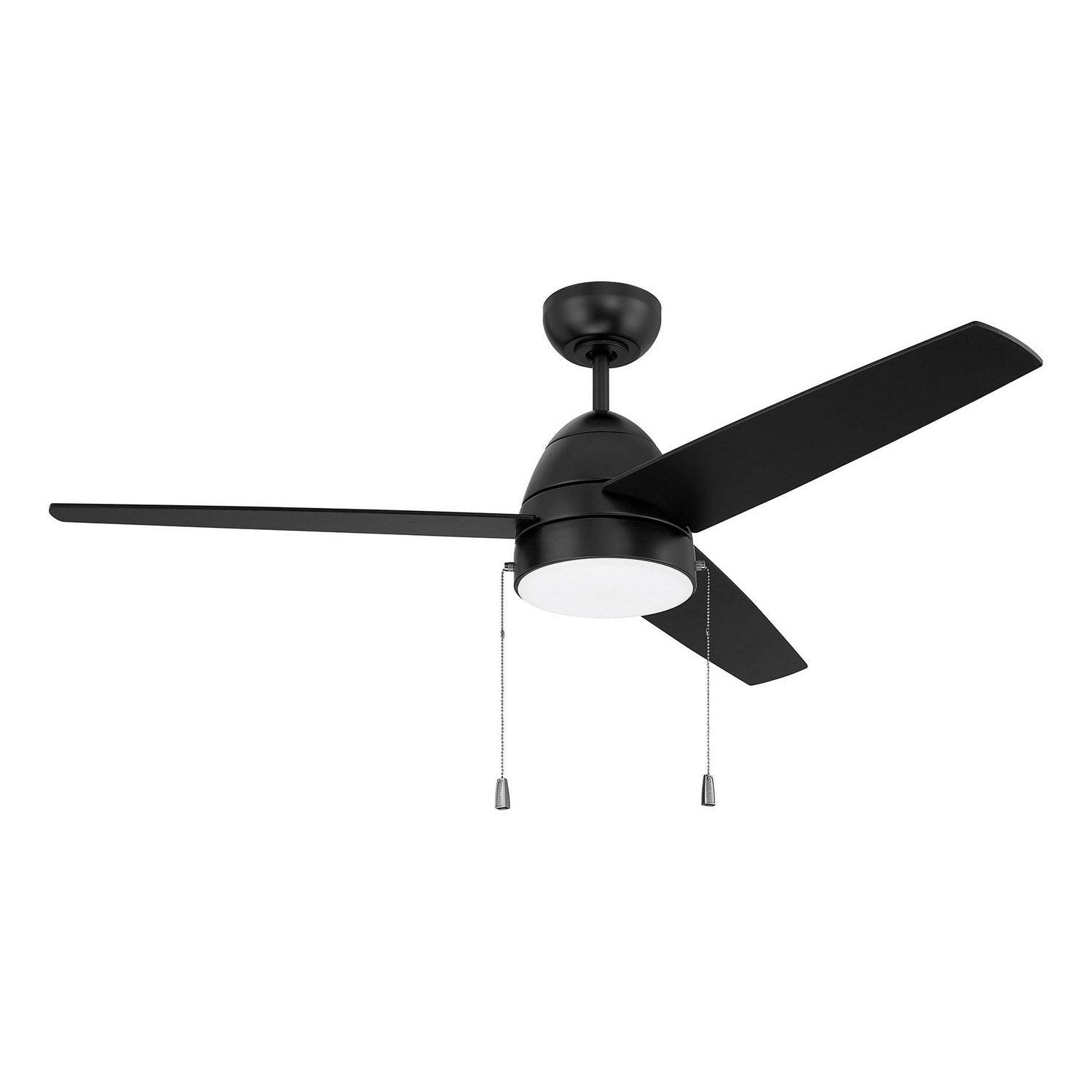 Craftmade - CZY52FB3 - 52" Ceiling Fan - Cozy 52" 3-Blade Ceiling Fan - Flat Black