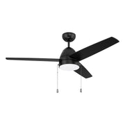 Craftmade - CZY52FB3 - 52" Ceiling Fan - Cozy 52" 3-Blade Ceiling Fan - Flat Black