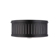 Craftmade - X3313-FB - Three Light Flushmount - Livingston - Flat Black