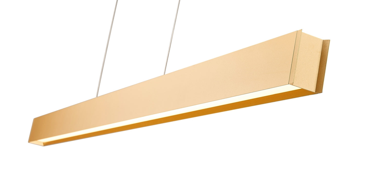 Z-Lite - 1016-55L-GLD-LED - LED Linear Chandelier - Hudson - Gold