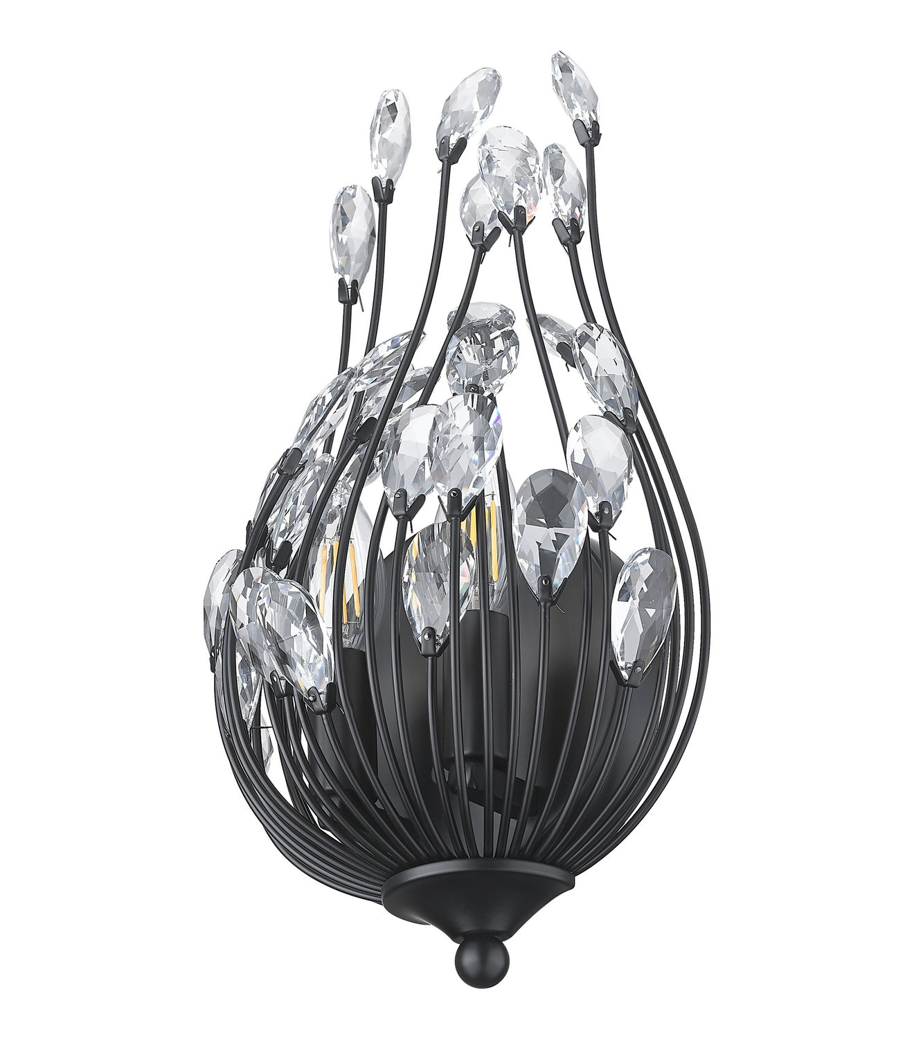 Z-Lite - 1957-2S-MB - Two Light Wall Sconce - Gabriella - Matte Black