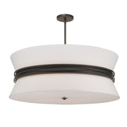 Minka-Lavery - 12416-860 - Six Light Pendant - Dalvor - Dark Bronze
