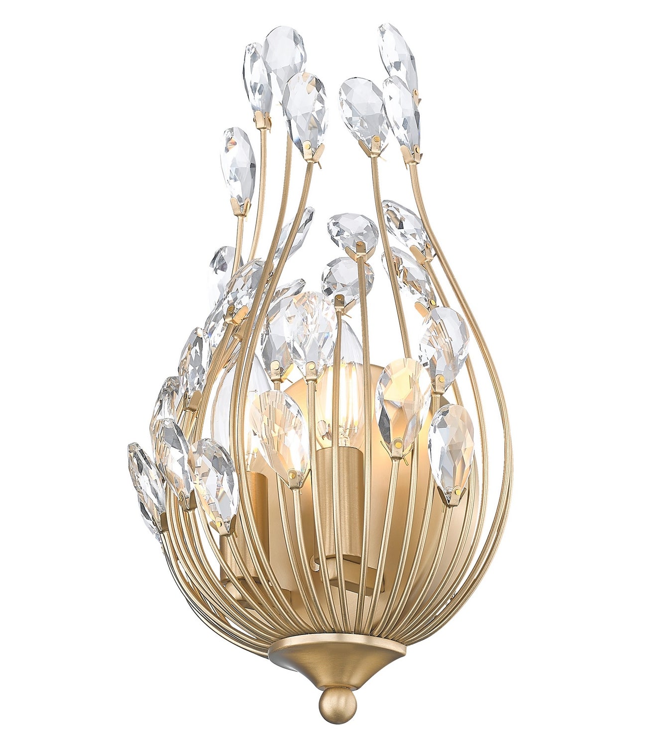 Z-Lite - 1957-2S-MGLD - Two Light Wall Sconce - Gabriella - Modern Gold