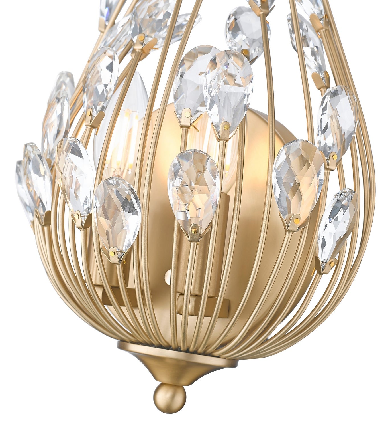 Z-Lite - 1957-2S-MGLD - Two Light Wall Sconce - Gabriella - Modern Gold