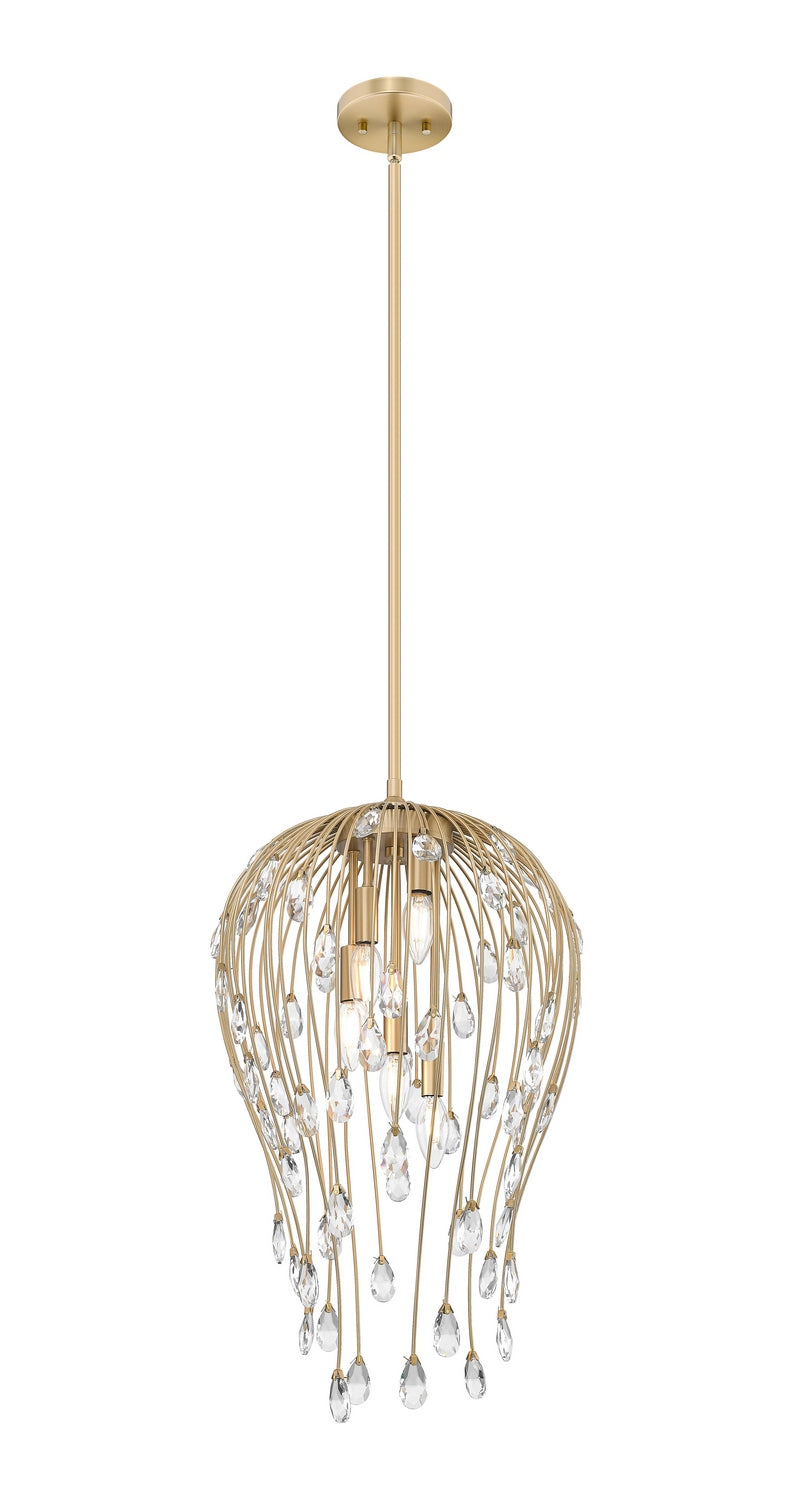 Z-Lite - 1957P15-MGLD - Five Light Pendant - Gabriella - Modern Gold
