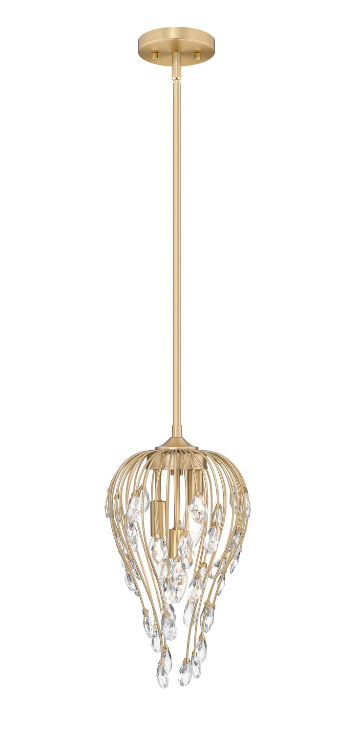 Z-Lite - 1957P9-MGLD - Three Light Pendant - Gabriella - Modern Gold