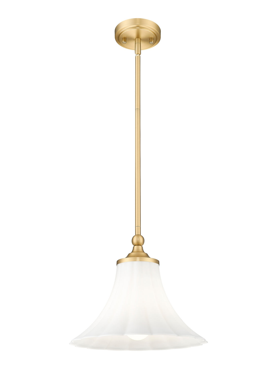 Z-Lite - 1958P12-MGLD - One Light Pendant - Fleur - Modern Gold