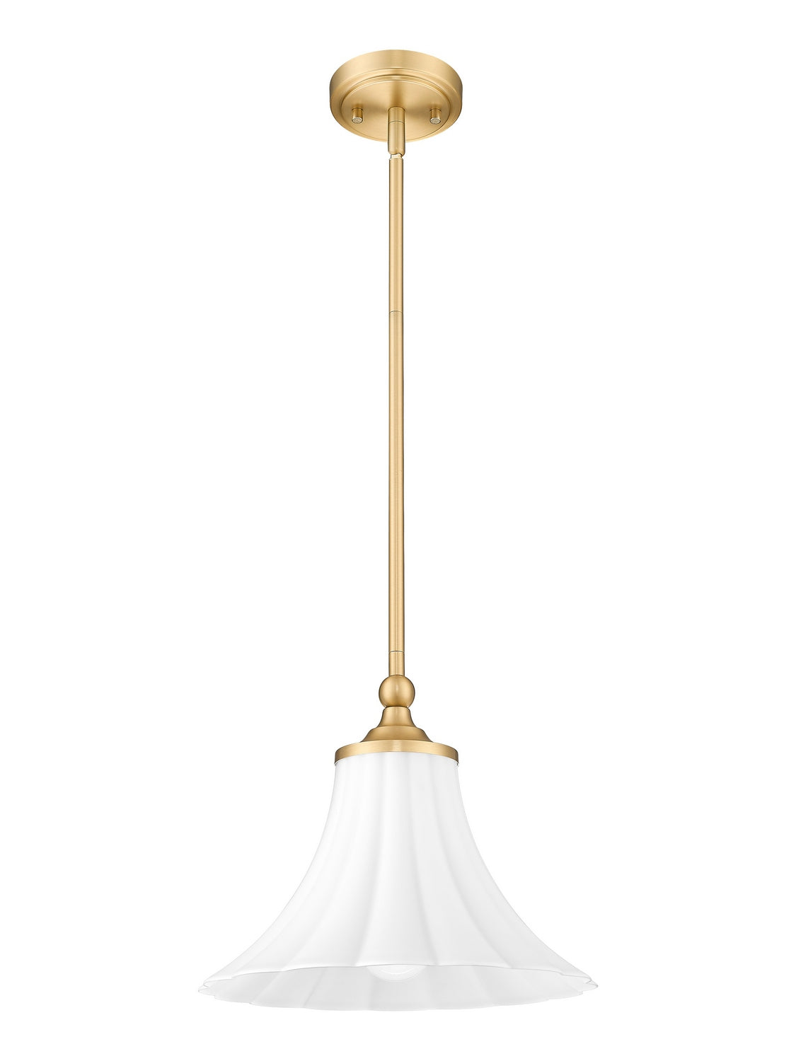 Z-Lite - 1958P12-MGLD - One Light Pendant - Fleur - Modern Gold