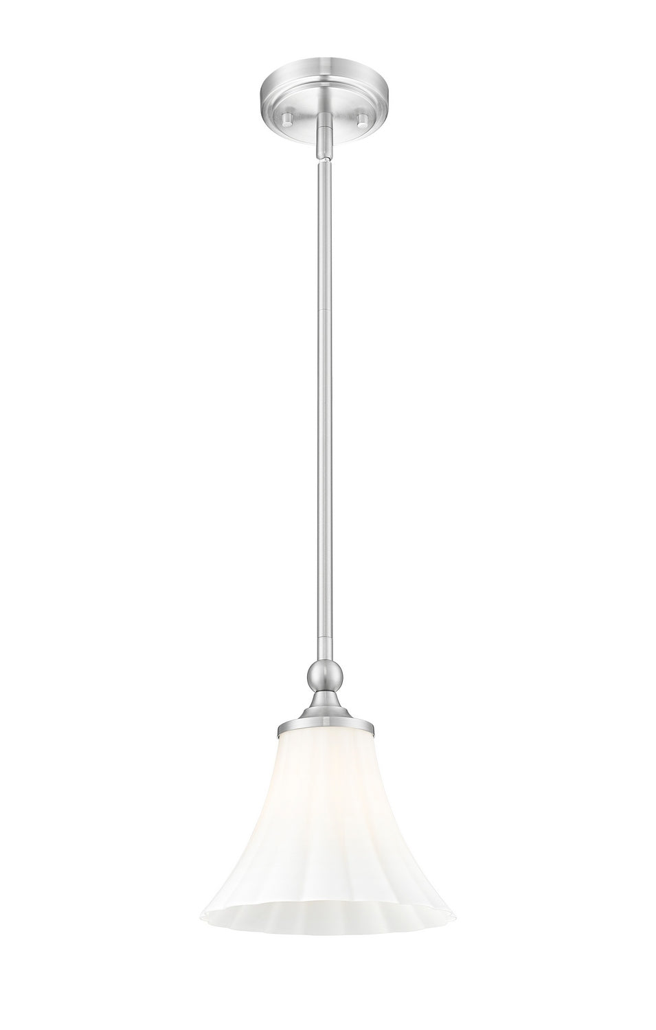 Z-Lite - 1958P8-BN - One Light Pendant - Fleur - Brushed Nickel