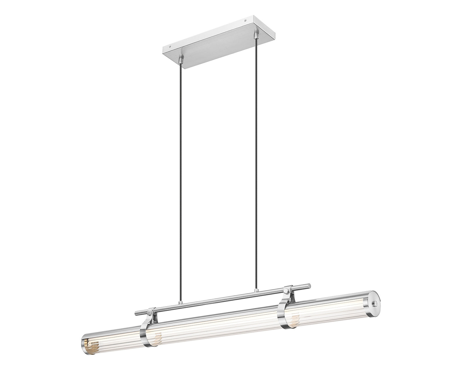 Z-Lite - 1959-44L-BN-LED - LED Linear Chandelier - Benoit - Brushed Nickel