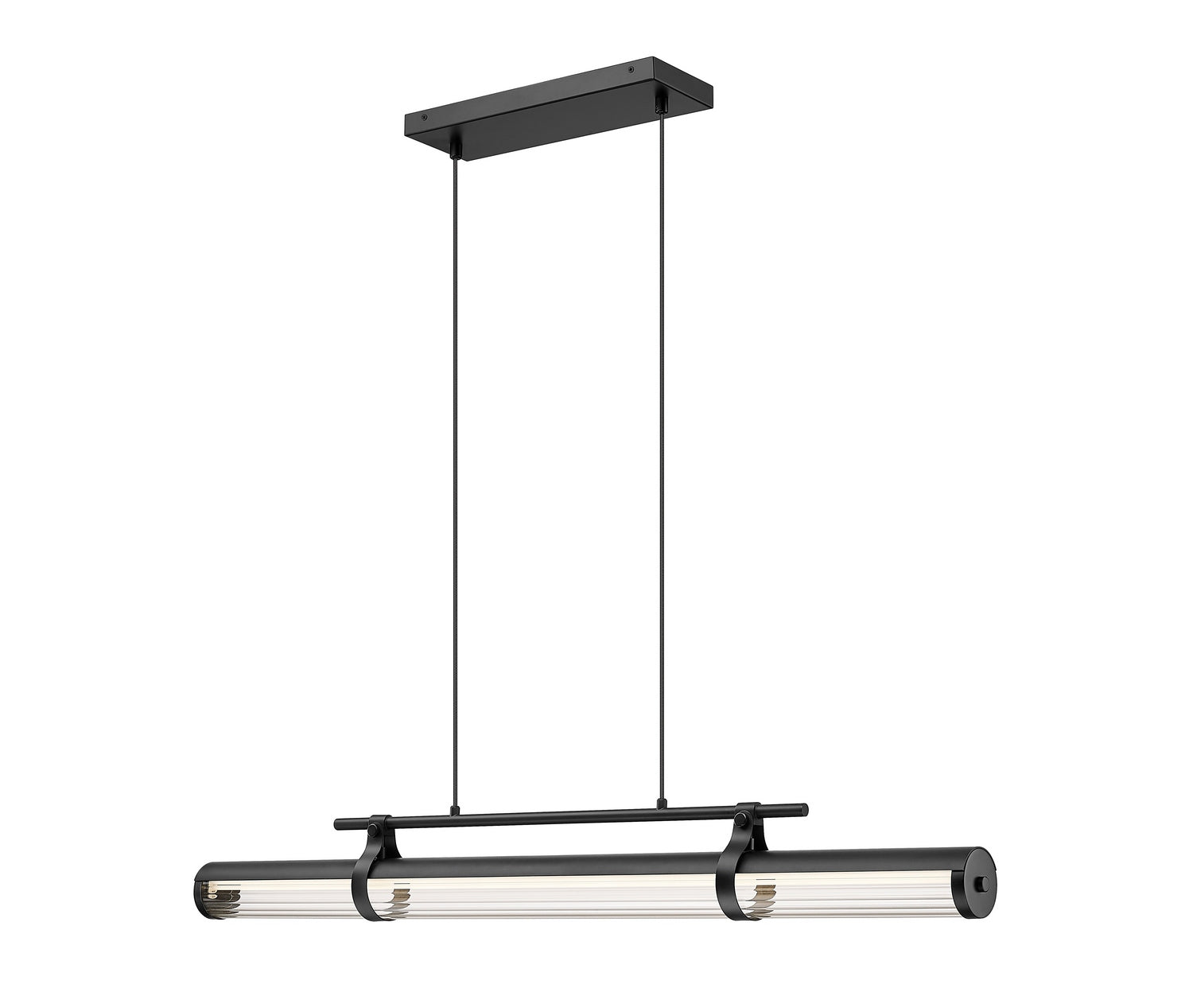 Z-Lite - 1959-44L-MB-LED - LED Linear Chandelier - Benoit - Matte Black