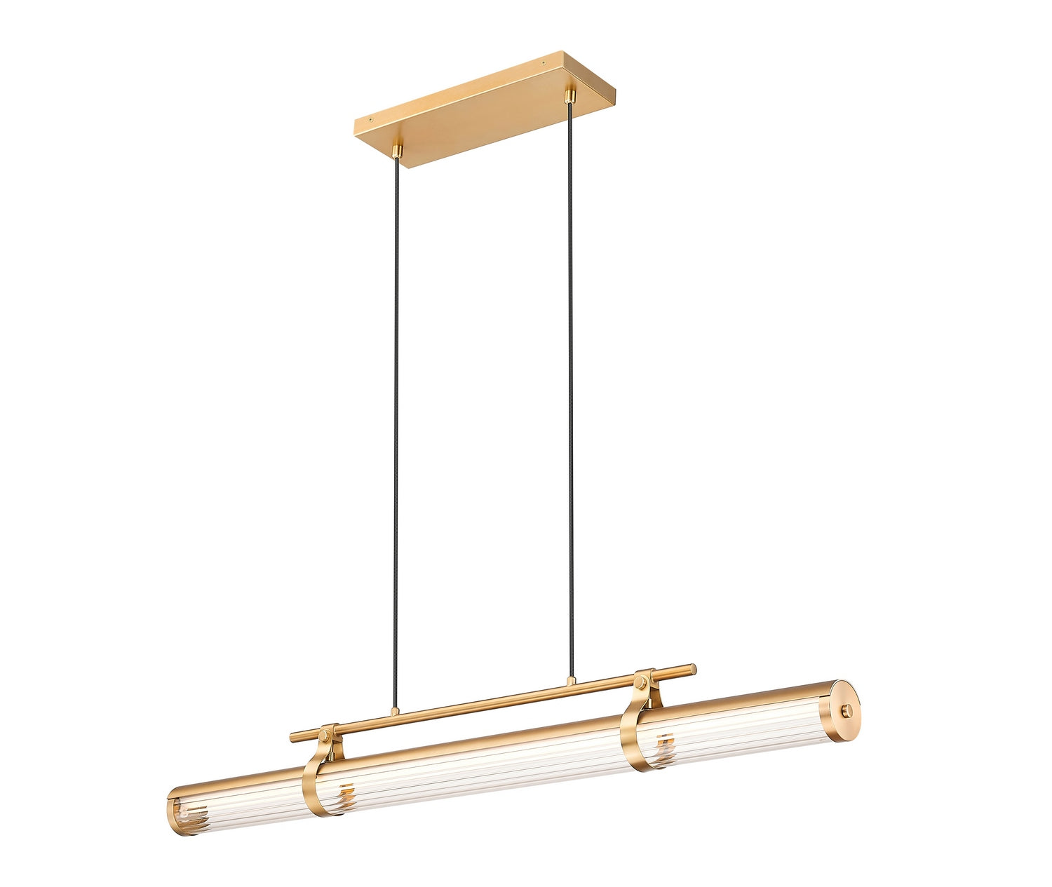 Z-Lite - 1959-44L-MGLD-LED - LED Linear Chandelier - Benoit - Modern Gold