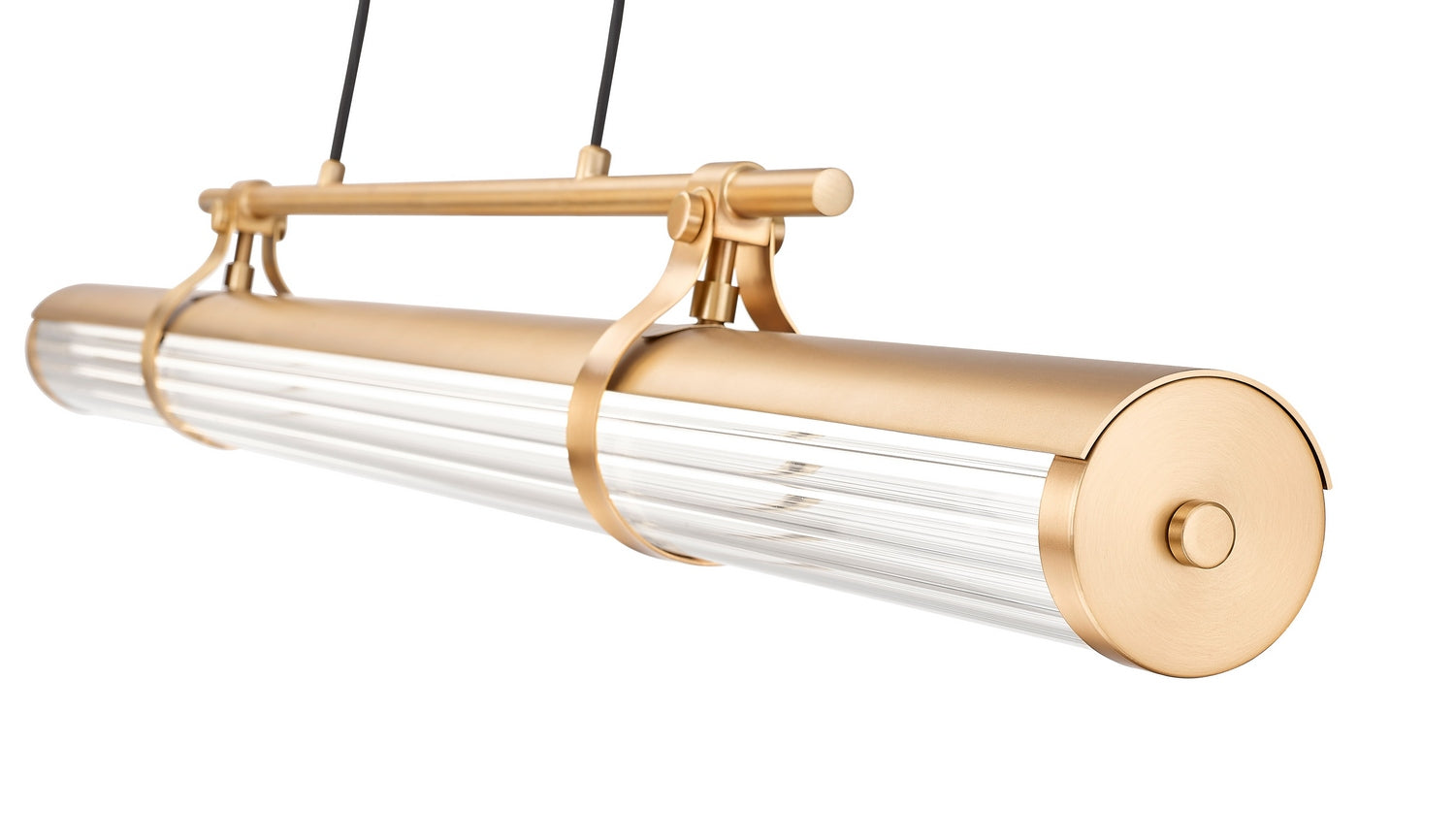 Z-Lite - 1959-44L-MGLD-LED - LED Linear Chandelier - Benoit - Modern Gold
