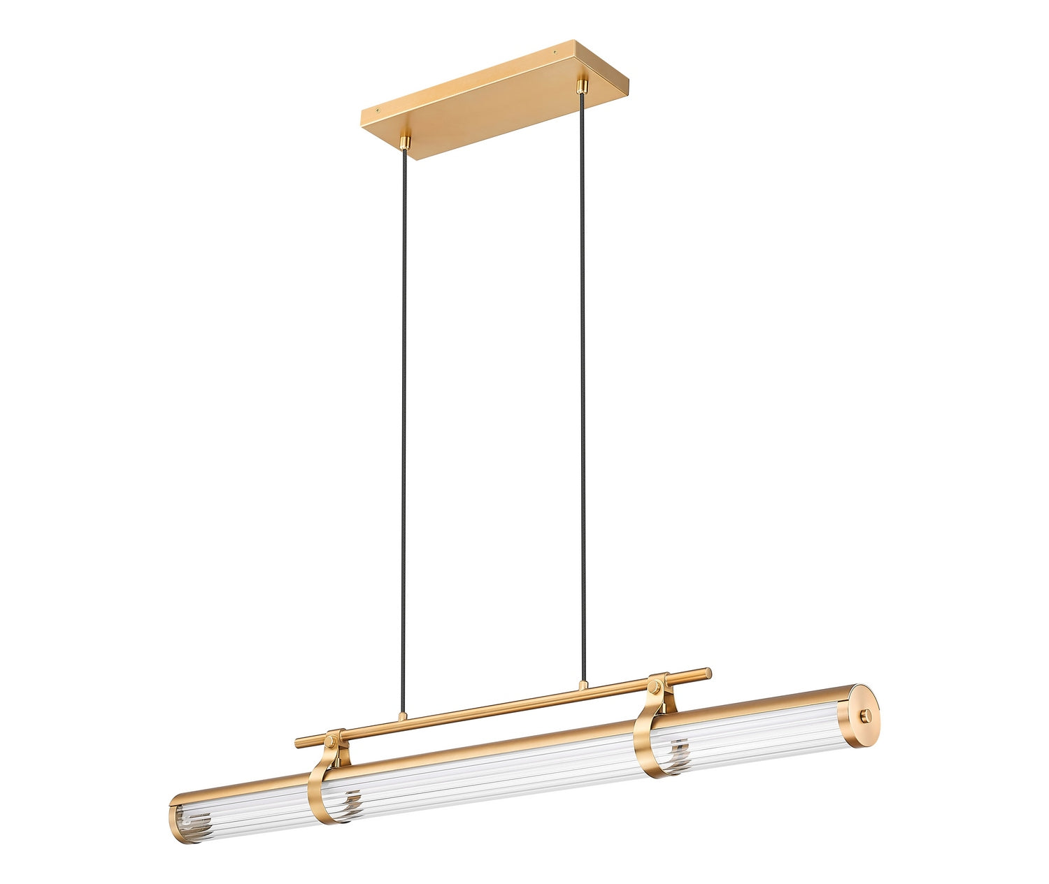 Z-Lite - 1959-44L-MGLD-LED - LED Linear Chandelier - Benoit - Modern Gold