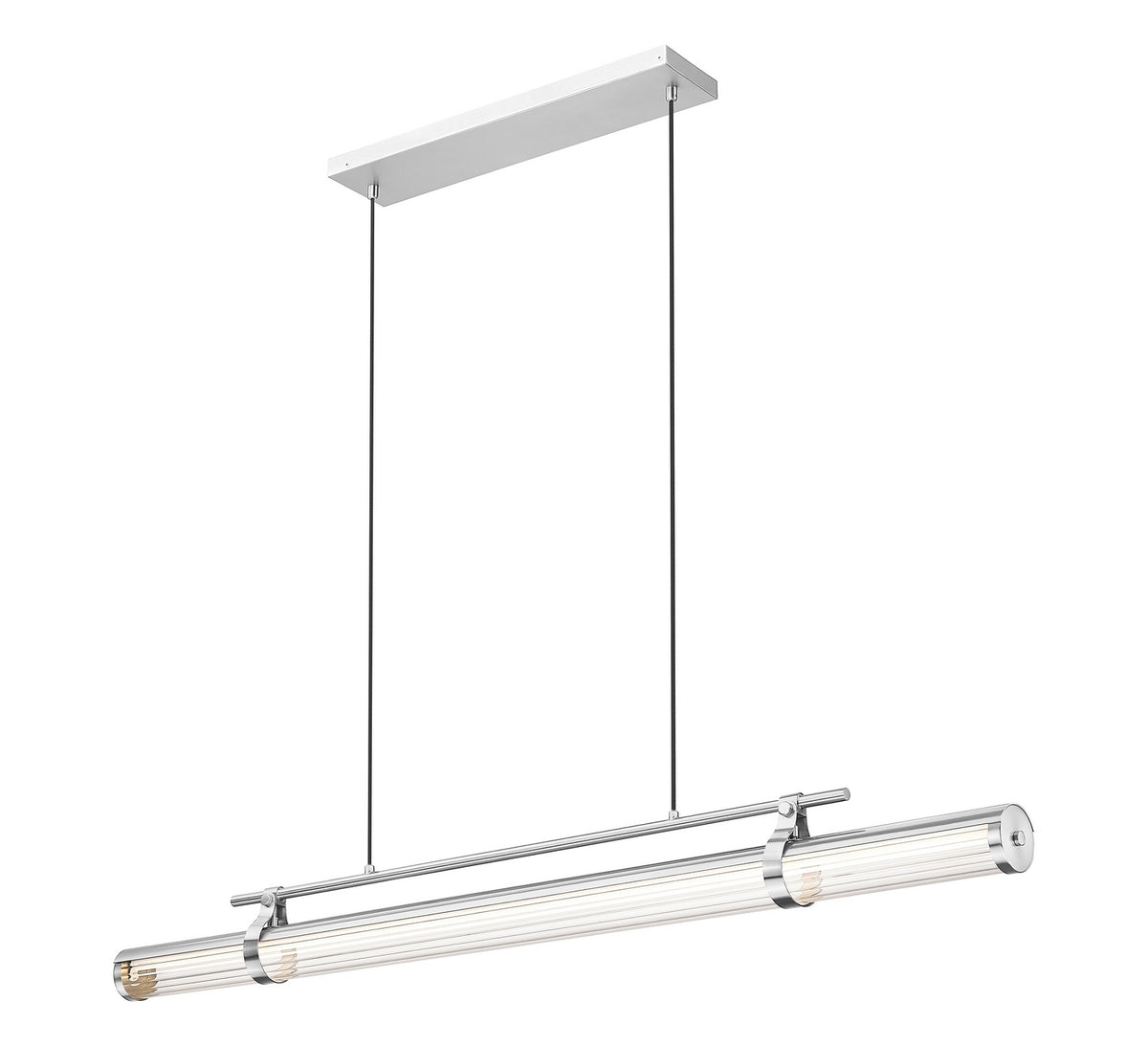 Z-Lite - 1959-54L-BN-LED - LED Linear Chandelier - Benoit - Brushed Nickel