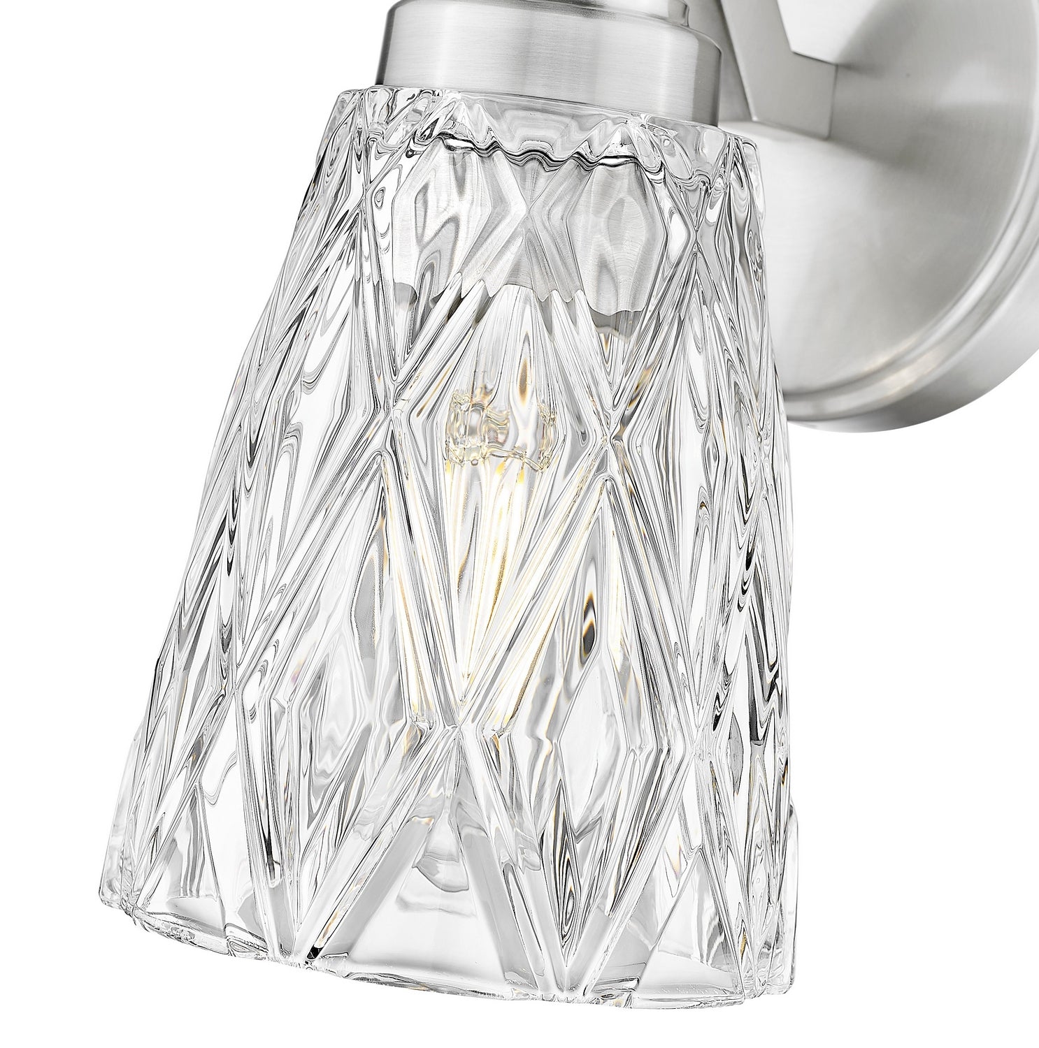 Z-Lite - 1960-1S-BN - One Light Wall Sconce - Andree - Brushed Nickel
