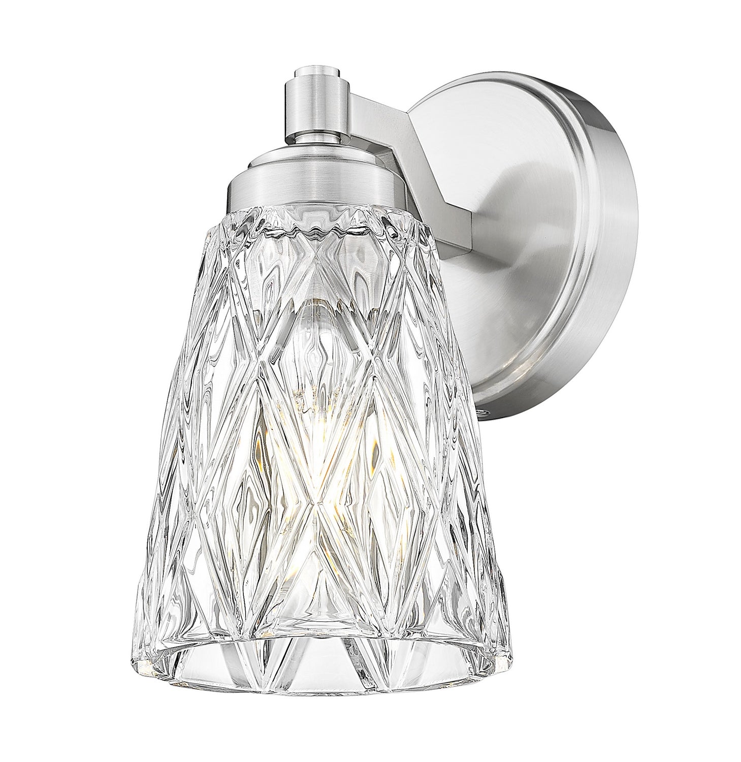 Z-Lite - 1960-1S-BN - One Light Wall Sconce - Andree - Brushed Nickel